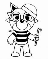 Piggy Roblox Coloring Pages  Free Printable For Kids sketch template