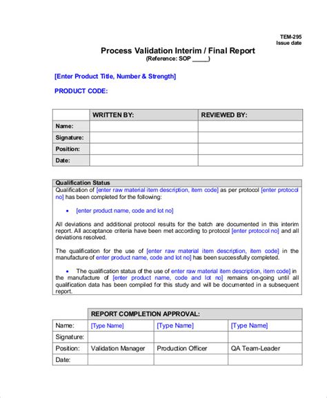 Deviation Report Template (2) - TEMPLATES EXAMPLE | TEMPLATES EXAMPLE | Report template ...