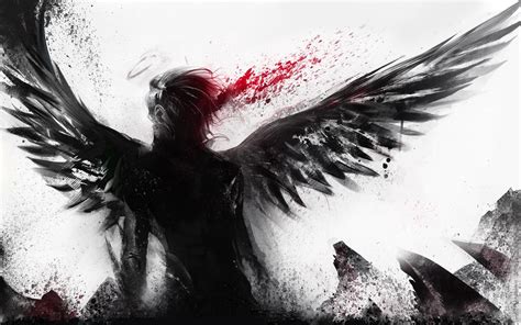 Anime Male Fallen Angel Wallpapers - Top Free Anime Male Fallen Angel Backgrounds - WallpaperAccess