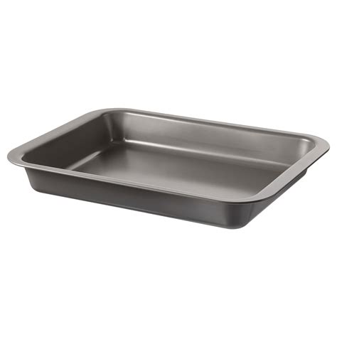 HEMMABAK roasting pan, gray, 36x27 cm (14x11") - IKEA