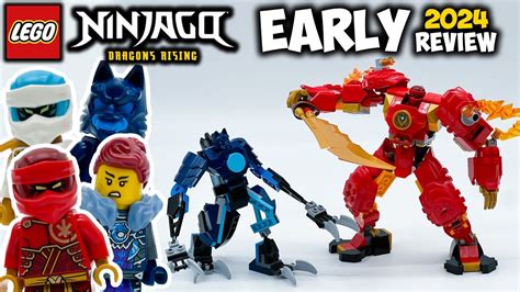 Kai's Elemental Fire Mech EARLY 2024 Review! | LEGO Ninjago Dragons | Brick Finds & Flips