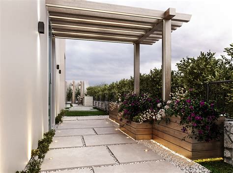 Villa Garden Landscape on Behance