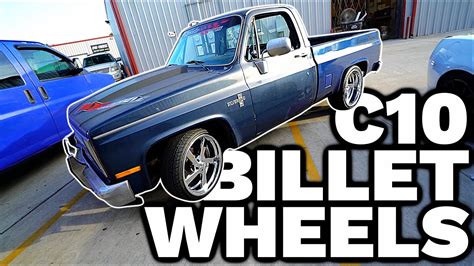 C10 GETS NEW WHEELS !! - YouTube