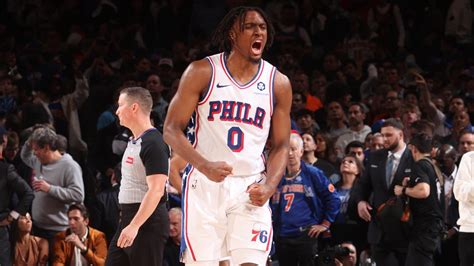 Tyrese Maxey stats vs. Knicks: 76ers star's fourth-quarter heroics in ...