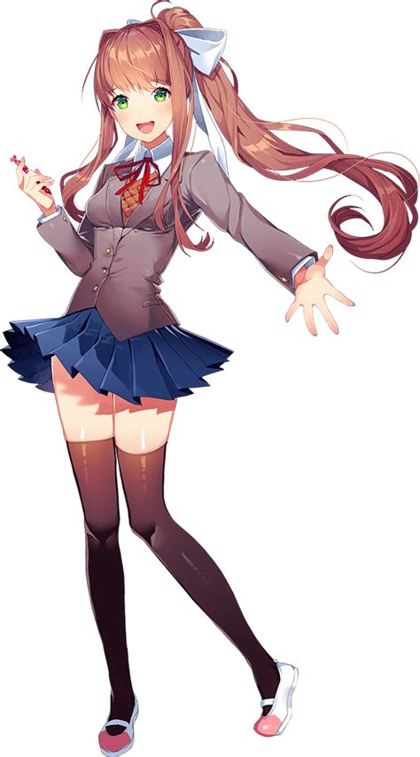 Monika (DDLC) | Doki Doki Literature Club Wiki | Fandom