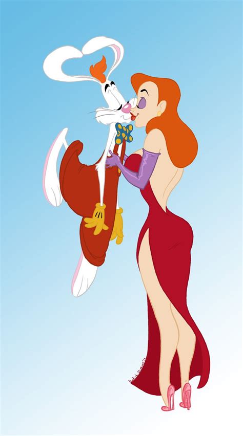 Jessica Rabbit And Roger Rabbit Love