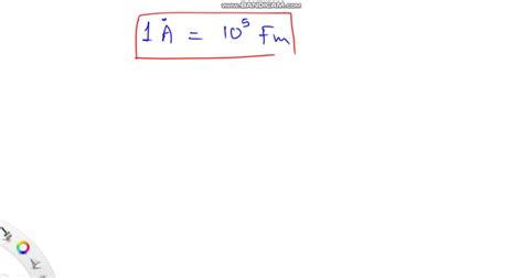 SOLVED: Problem 1.53 An angstrom (symbol Ã…) is a unit of length ...