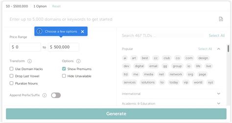 Best domain name generator tools (2021)