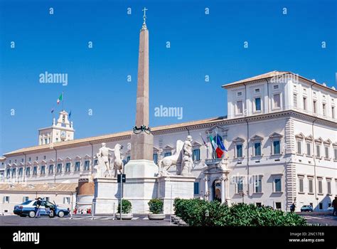 rome italy quirinal hill Stock Photo - Alamy