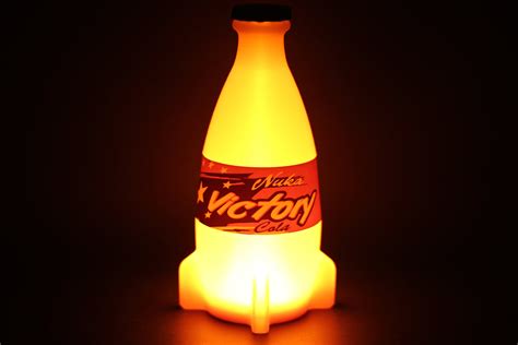 Nuka Cola Victory Bottle Lamp Light Fallout 76 | Etsy