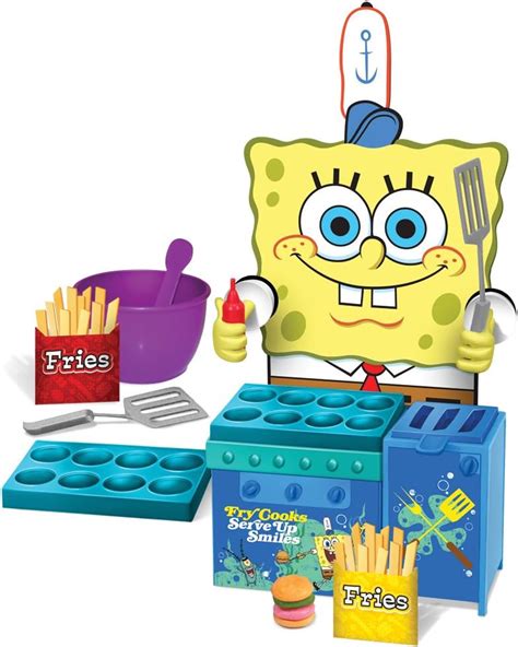 CRA-Z-ART Sponge Bob Krabby Patty Maker: Amazon.co.uk: Toys & Games