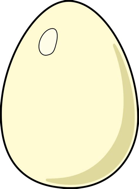 white egg - Openclipart