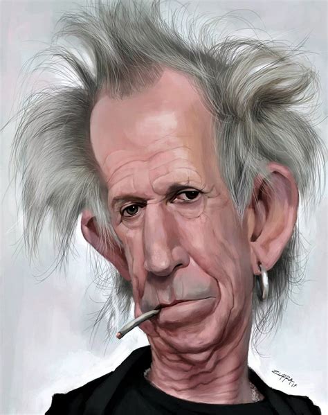 Keith Richards* | Celebrity caricatures, Funny caricatures, Celebrity artwork