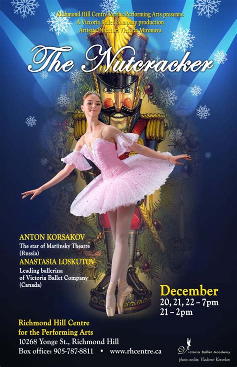 The Nutcracker is a world renowned ballet and story. The poster captures the characters in this ...