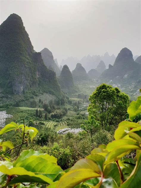 1st glimpse of China´s nature: Yangshuo, the Karst Mountains & Li River