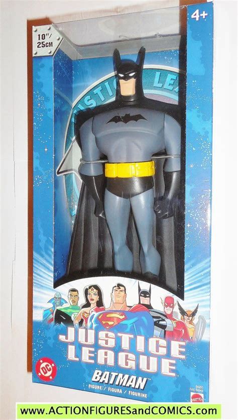 justice league unlimited BATMAN 10 inch stuffed plush complete w tag | Batman, Justice league ...