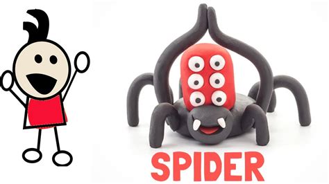 Hey Clay Bugs: Spider - fun tutorial for kids - iPhone Wired