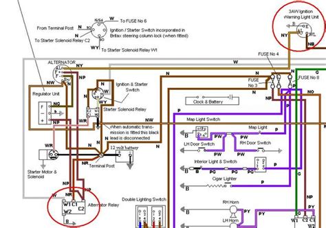 1968 Jaguar Xke Wiring Diagram Schematic