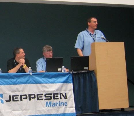 Jeppesen C-Map, the press conference - Panbo