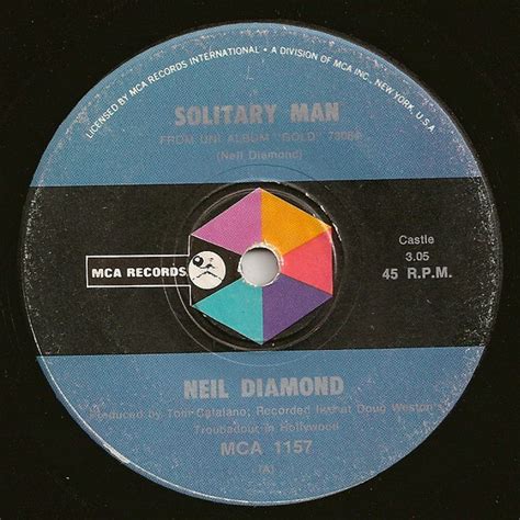 Neil Diamond - Solitary Man (Vinyl) | Discogs