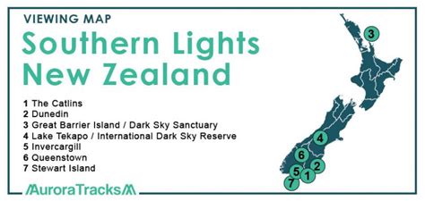 How to See the Southern Lights NEW ZEALAND - Aurora Tracks See Northern ...