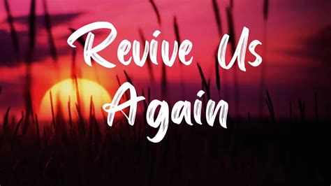 Revive Us Again Hymn [With Lyrics] - YouTube