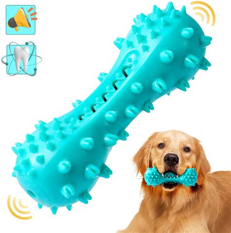 EIMELI Dog Toys,Dog Teeth Cleaning Stick Chew Toy,Squeaky Dog Chew ...