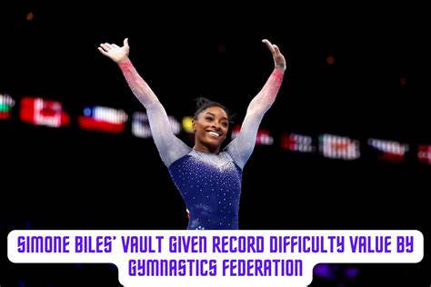 Simone Biles Vault Routine 2024 - Leigh Natalie