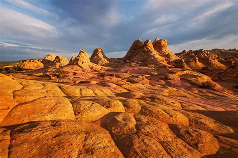 Sunset at Coyote Buttes South Photograph by Alex Mironyuk