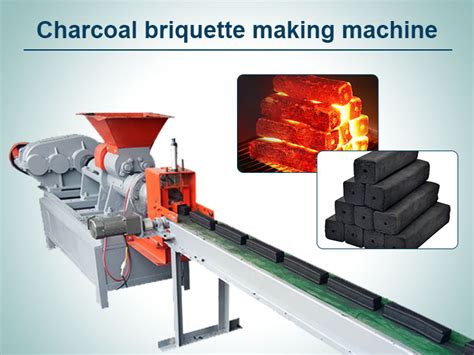 High Efficiency Charcoal Briquette Making Machine With Good Quality