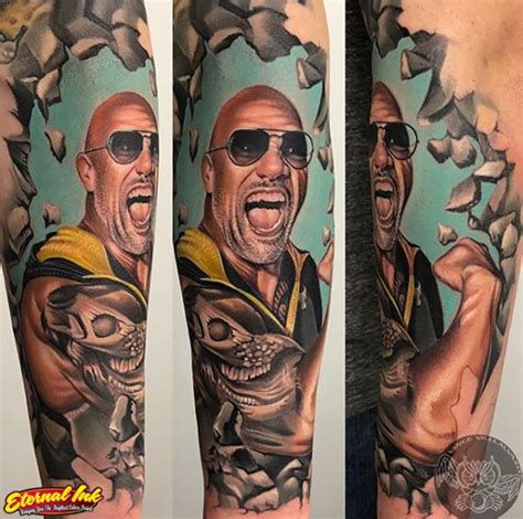 Electrifying Tattoos of “The People’s Champ”, The Rock – The Tattooed Archivist