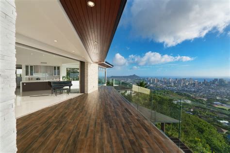 Skyridge Residence - Modern - Balcony - Hawaii - by Peter Vincent ...