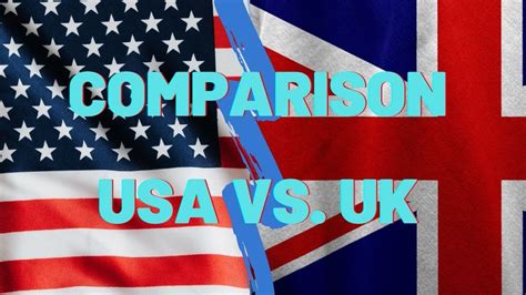 USA vs United Kingdom Country Comparison - YouTube