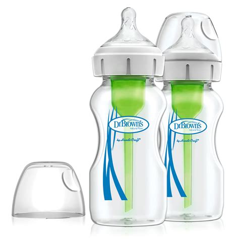 Dr. Brown's Options+ Wide-Neck Glass Bottle 9oz, 2-Pack | Babies R Us Canada