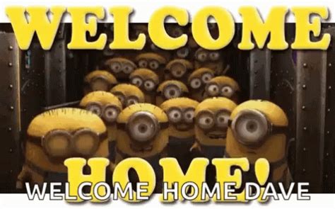 Welcome Home Minions GIF - WelcomeHome Minions - Discover & Share GIFs