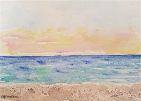 Sea the Horizon Painting by M Carlen | Fine Art America