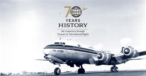 70 YEARS HISTORY | JAL 70th Anniversary of International Flight Service