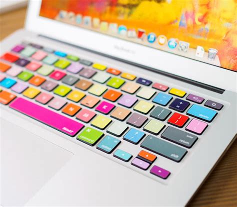 Retro Keyboard Stickers MacBook Air Skin MacBook Keyboard Decal MacBook Pro 15 Kits Skin Touch ...