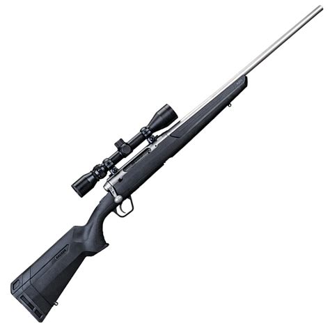 Savage Arms Axis XP Scoped Stainless/Black Bolt Action Rifle - 350 Legend - Matte Black ...