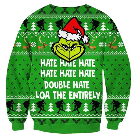 The Grinch Christmas Sweater 4 - BUCKPRINTS