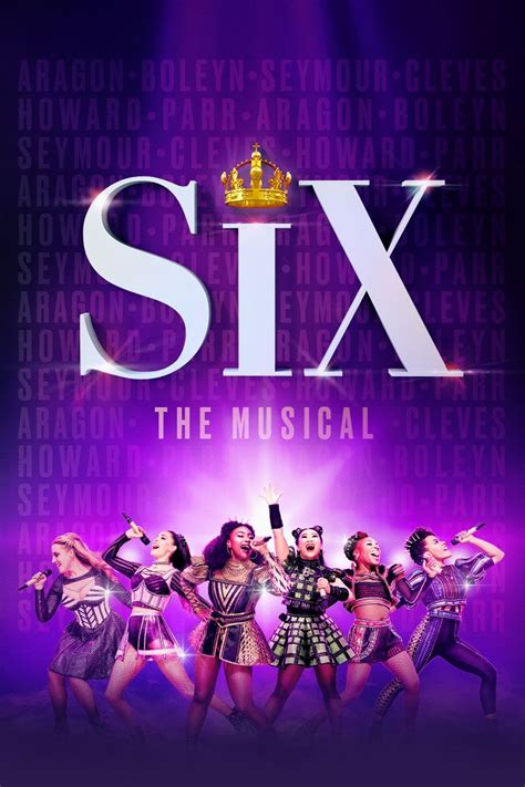 SIX on Broadway | Broadway posters, Broadway musicals posters, Broadway ...