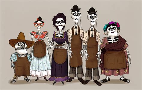 Skeletons in Coco: Making the Nightmarish Figures Family-Friendly