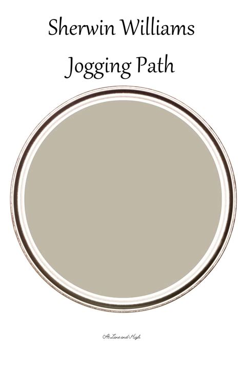 Sherwin Williams Jogging Path - At Lane and High