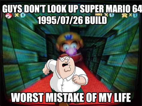 first thing I thought of when I saw every copy of mario 64 is personalized : r/memes