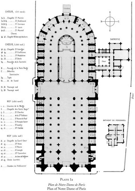 Plan de Notre Dame de Paris | Bubble diagram architecture, Cathedral architecture, Architectural ...