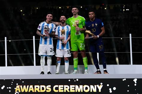 PHOTOS | From Lionel Messi's Golden Ball to Kylian Mbappe's Golden Boot ...