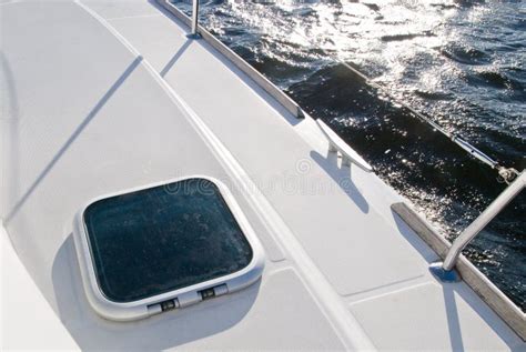 Yacht deck stock photo. Image of trip, water, sport, boat - 5838490