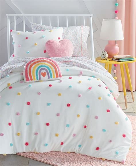 Charter Club Kids Tufted Dot 2-Pc. Comforter Set, Twin/Twin XL, Created ...