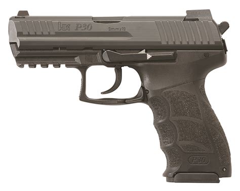 H&K P30 V3, 9mm Pistol, Black (81000108) - City Arsenal