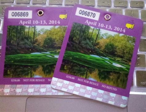 Master's Tickets 2014 Masters Tournament, Augusta, Beautiful Places ...